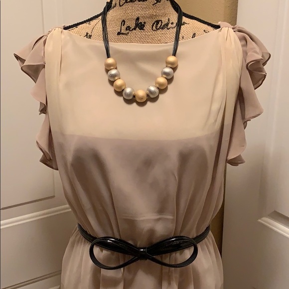 LOFT Color Block Dress - Picture 2 of 6